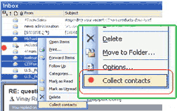 ContactsCollector for Outlook Demo